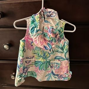 Size 6-12 month Lilly Pulitzer in amazing condition plus bloomer’s.